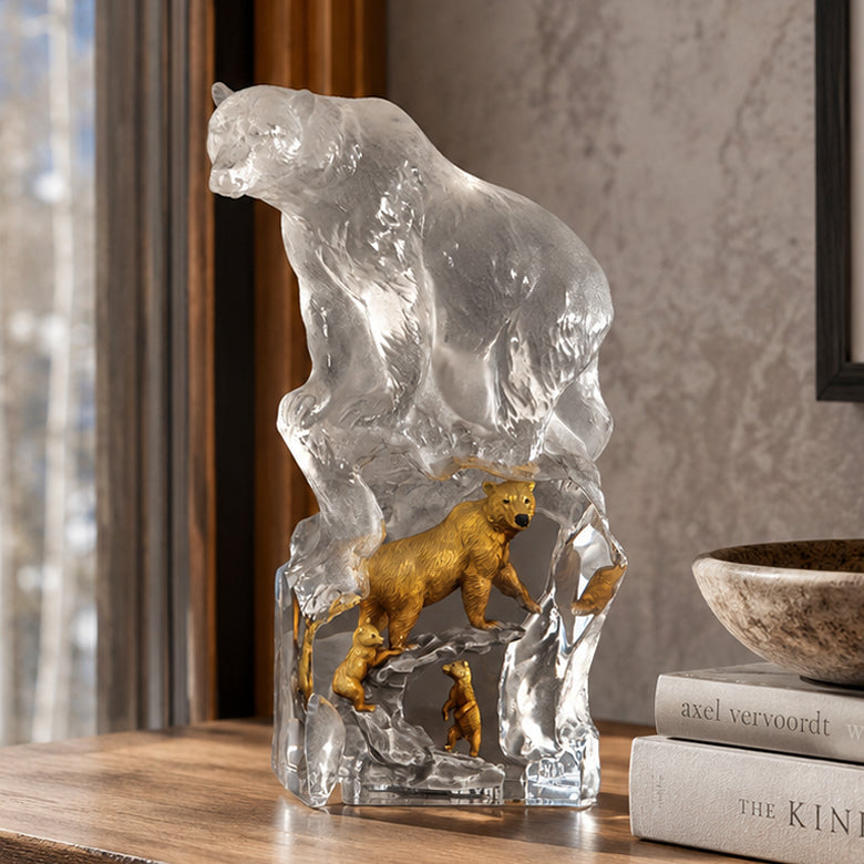 First Dawn Bear Sculpture by Kitty Cantrell