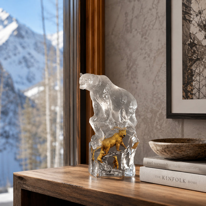 First Dawn Bear Sculpture by Kitty Cantrell