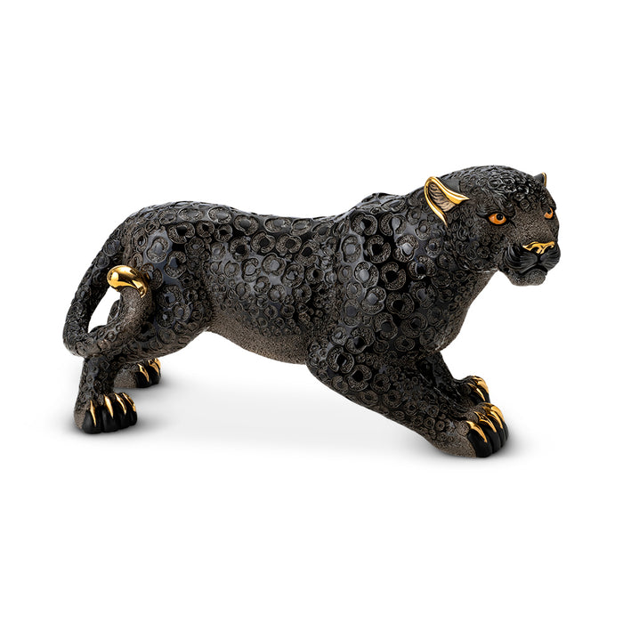 Black Panther Sculpture-Ceramic