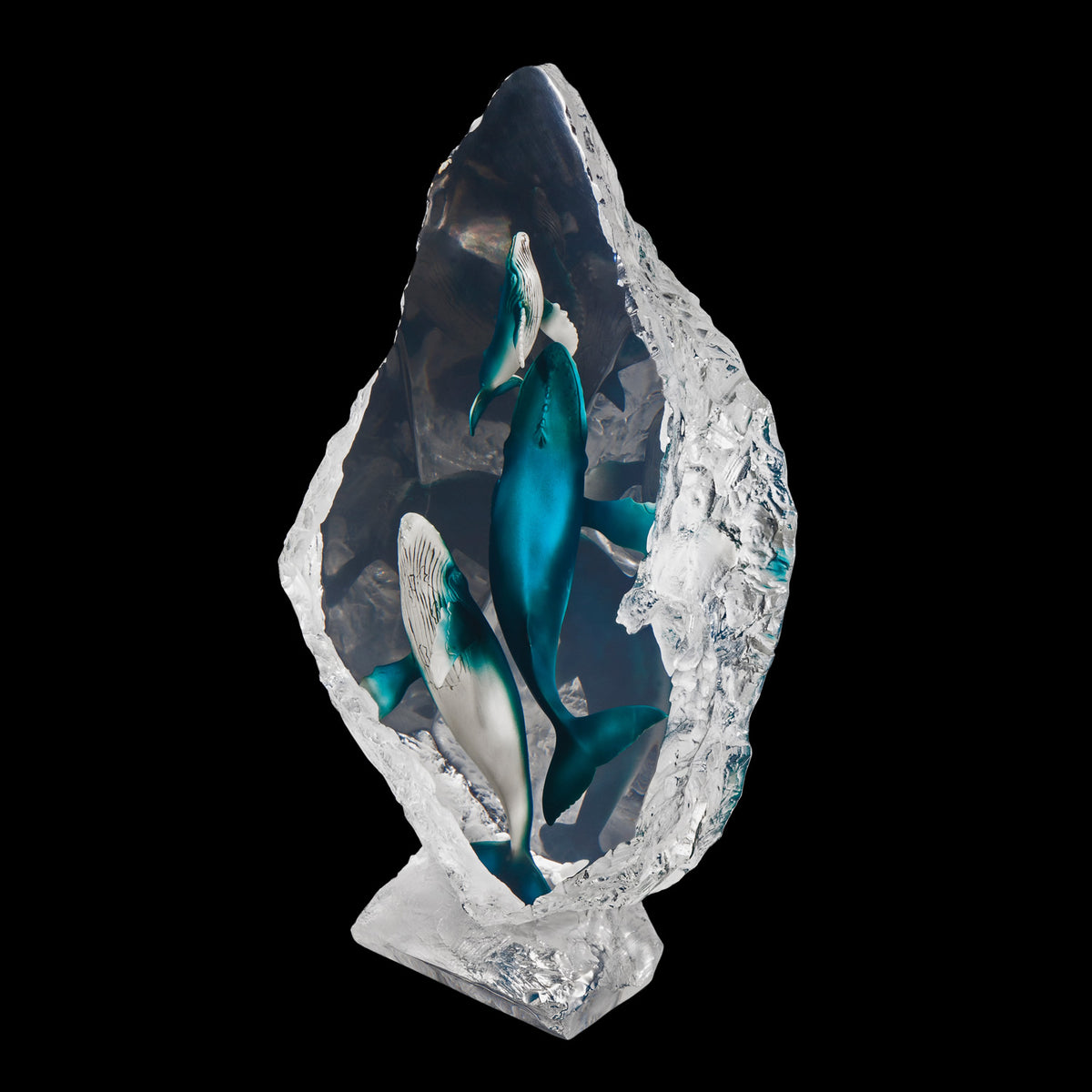 Blue Ballet-Whale Sculpture by Kitty Cantrell | Starlite Originals