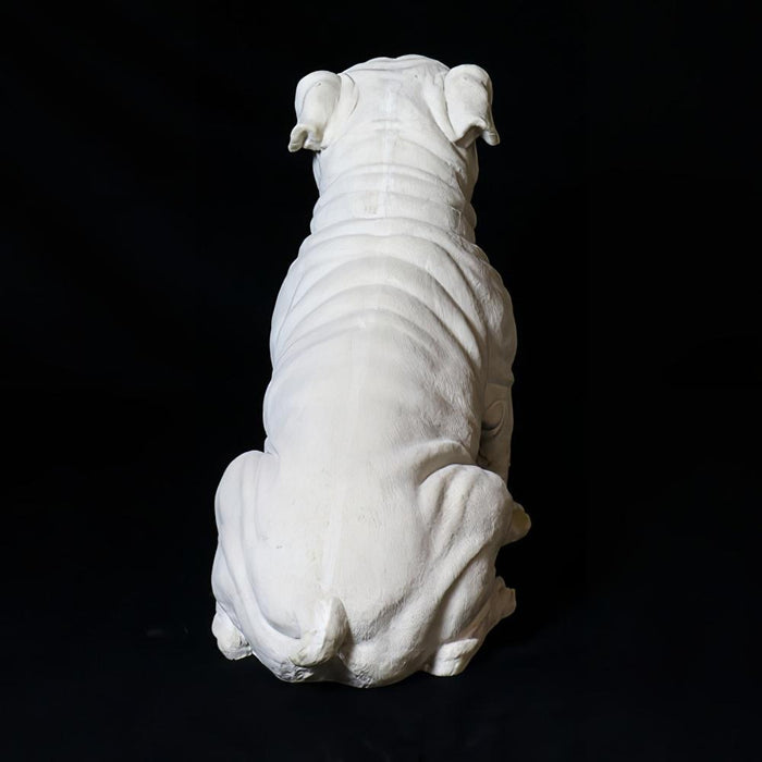 Sitting Boxer Dog Statue-21"