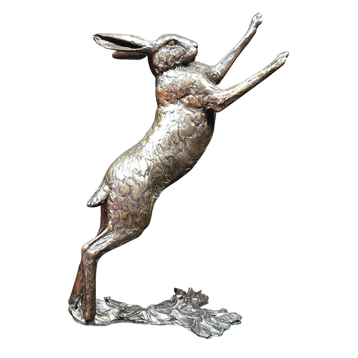 Boxing Hare Rabbit Bronze Sculpture-Limited Edition