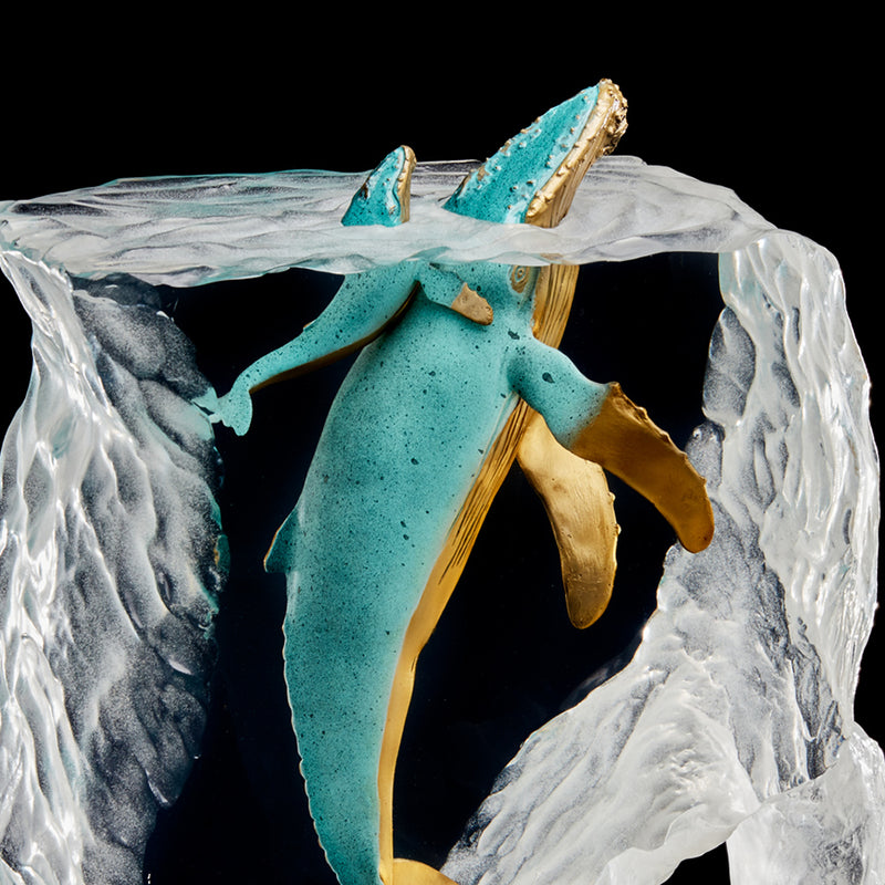 Breath of Life-Whale Sculpture by Kitty Cantrell