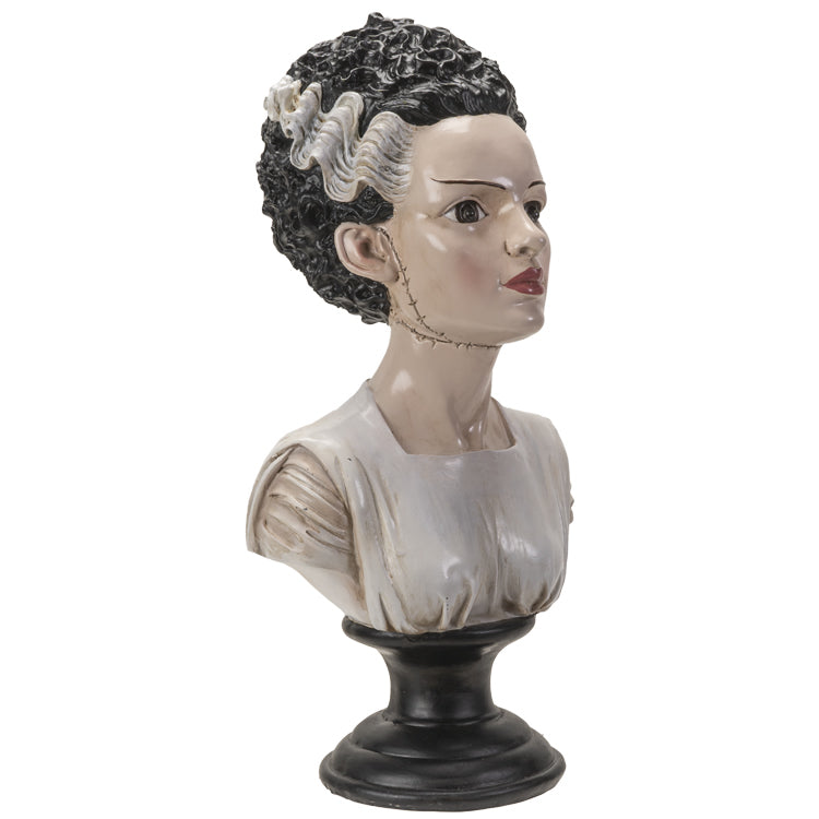 Bride of Frankenstein Bust with LED Lights