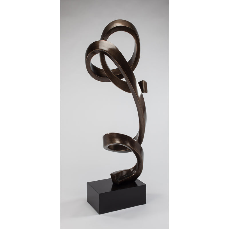 Divine Modern Floor Sculpture-Bronze
