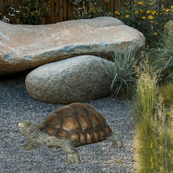 Bronze Tortoise Turtle Sculpture