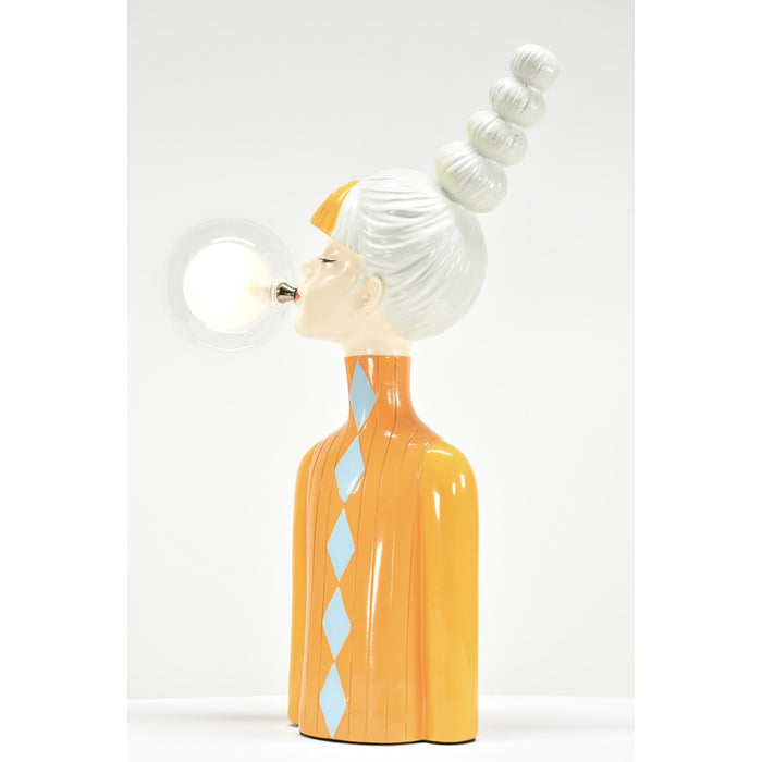 Bubble Girl Statue Lamp