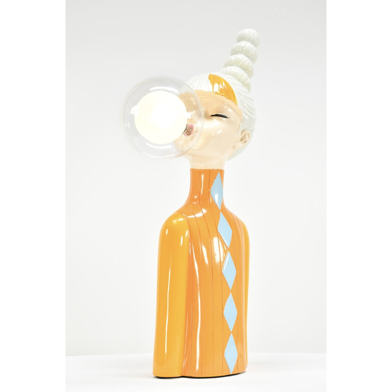 Bubble Girl Statue Lamp