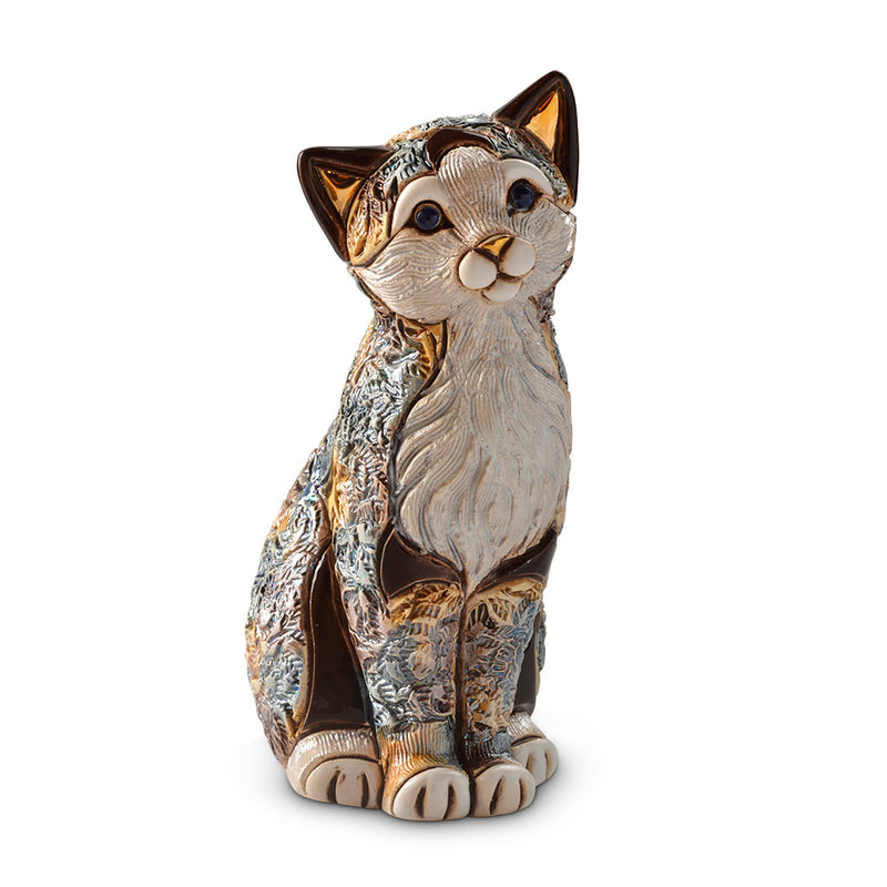 Calico Cat Figurine-Ceramic