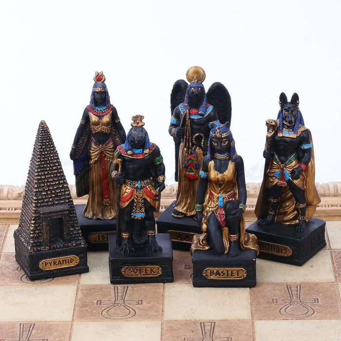 Egyptian Gods Chess Set
