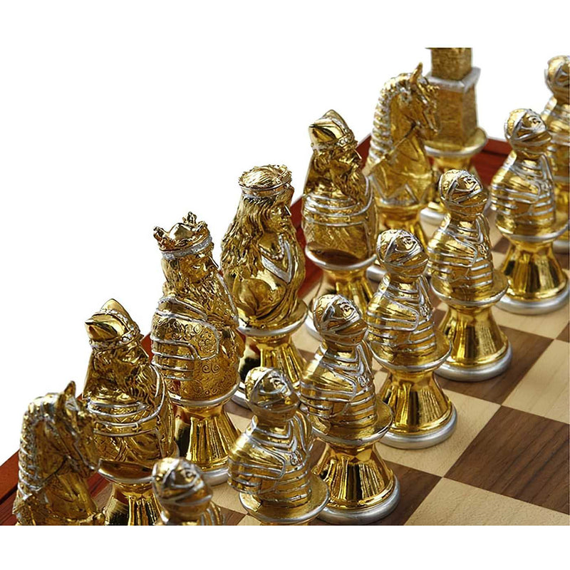 Medieval Knights and Lords Chess Set