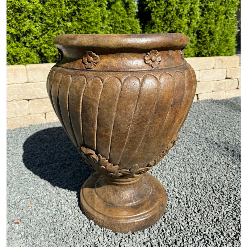 Classic Urn Vase Set of 2- Cast Stone