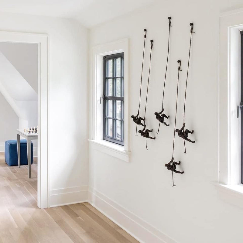 Climbing Man Wall Sculpture