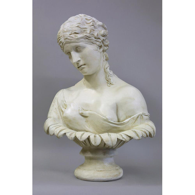 Clytia Greek Water Nymph Bust-23"H