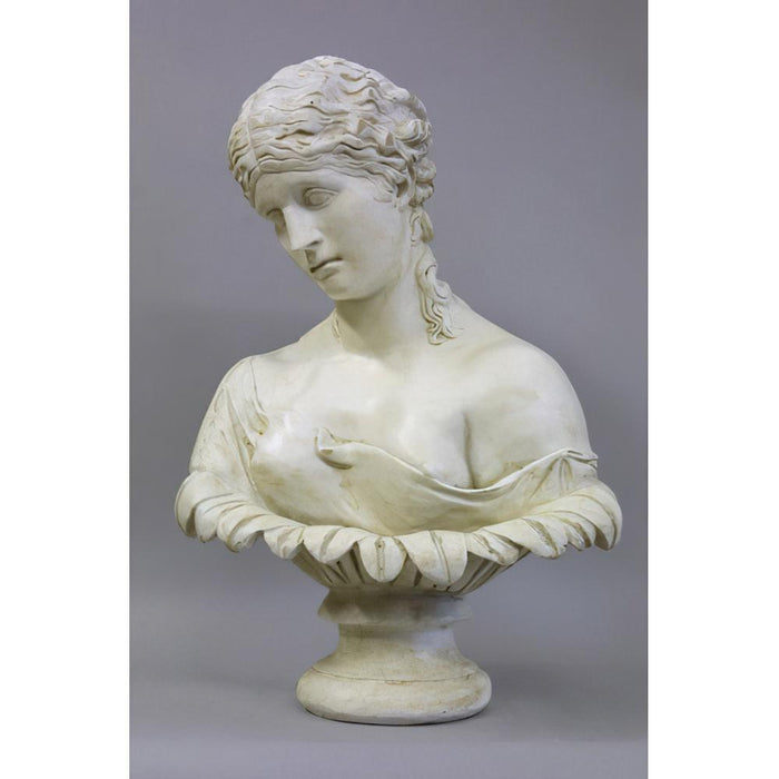 Clytia Greek Water Nymph Bust-23"H