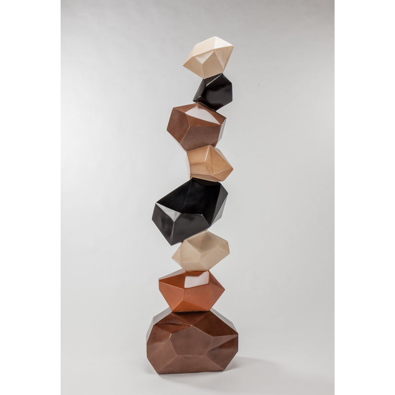 Abstract Composition Modern Floor Sculpture-Multi Color