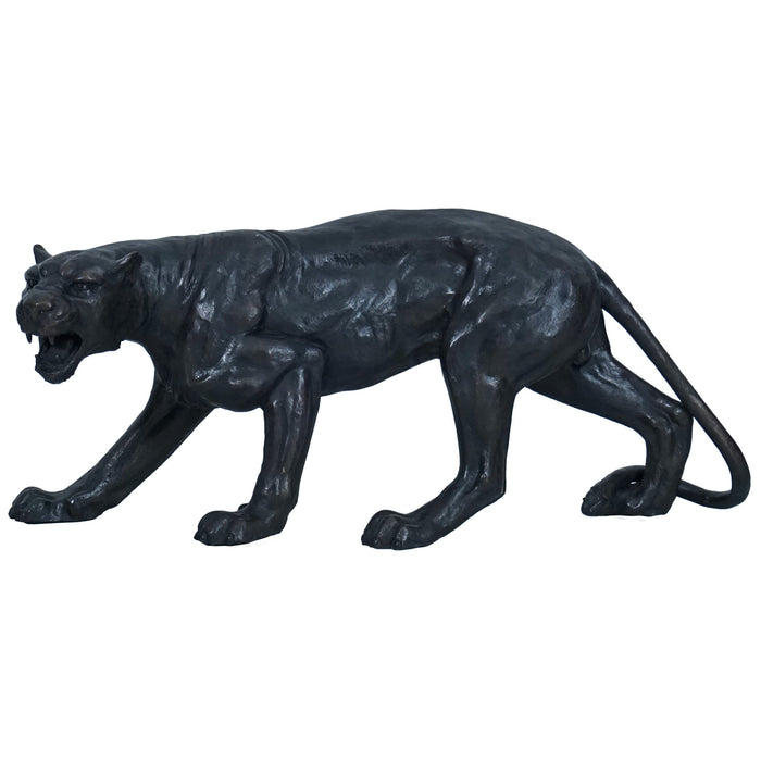 Stalking Cougar Bronze Sculpture