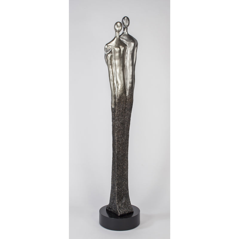 Endearment - Modern Couple Floor Sculpture