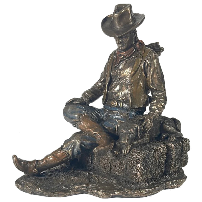Cowboy and Best Friend Statue