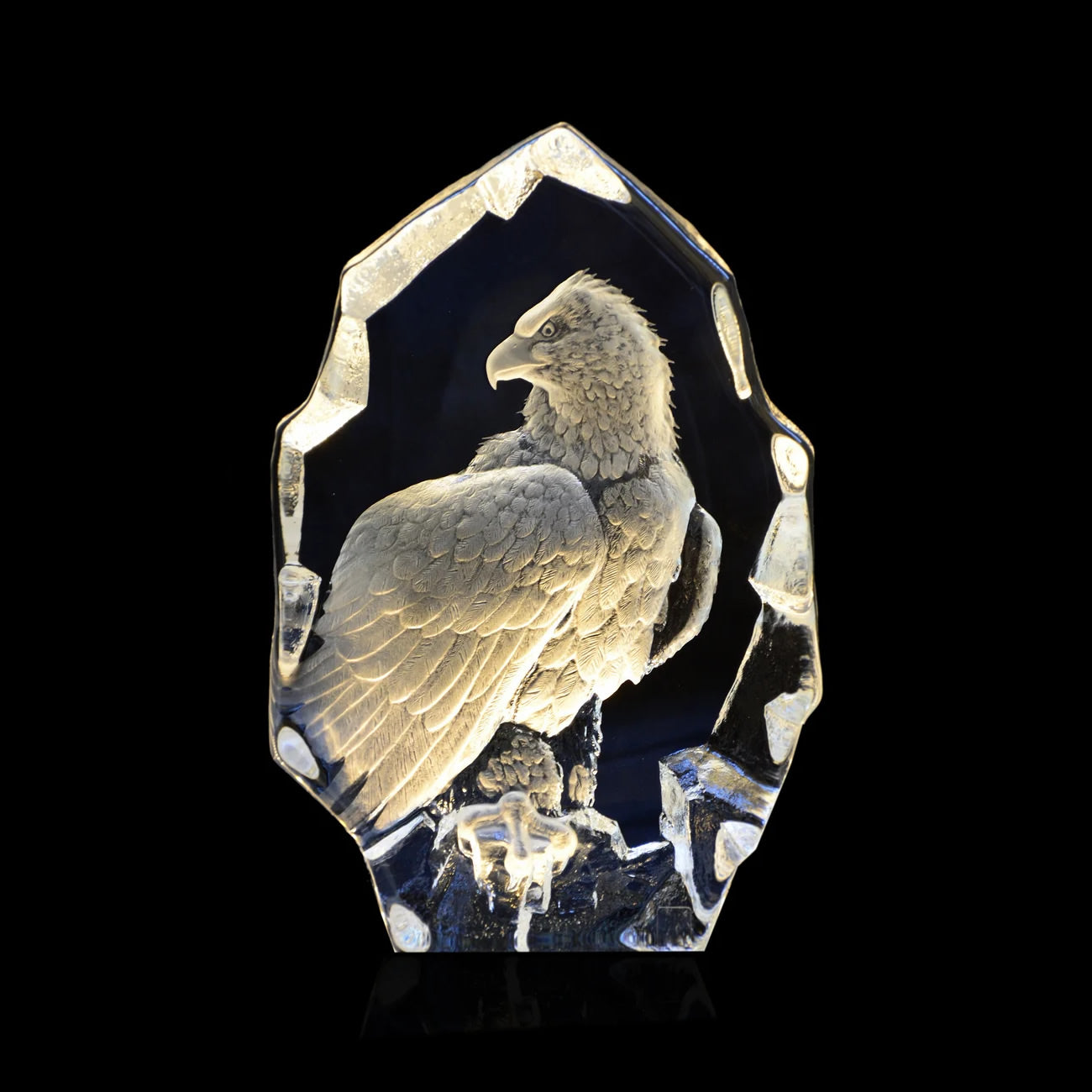 Crystal Eagle Figurines