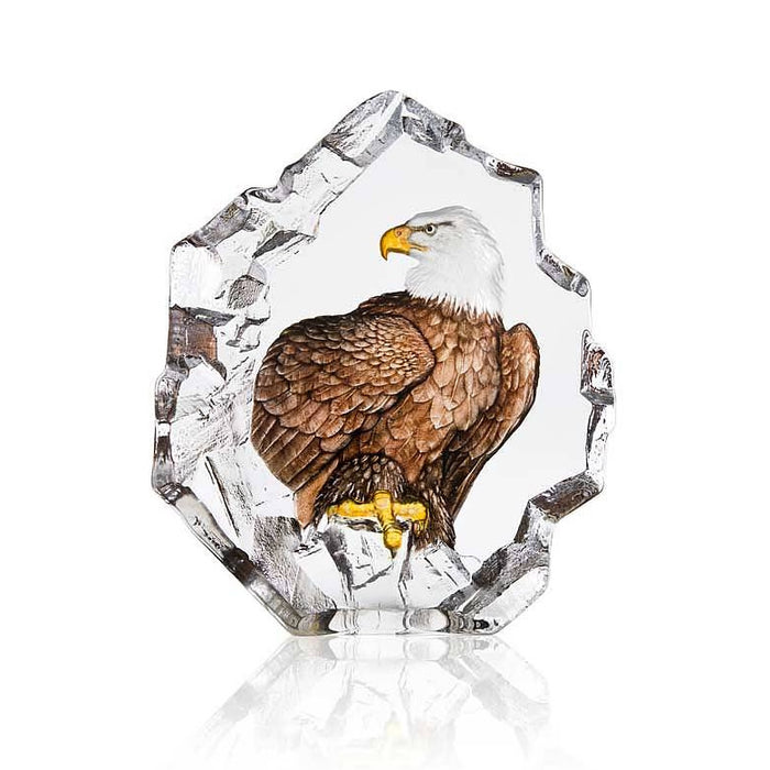Bald Eagle Crystal Sculpture-Limited Edition