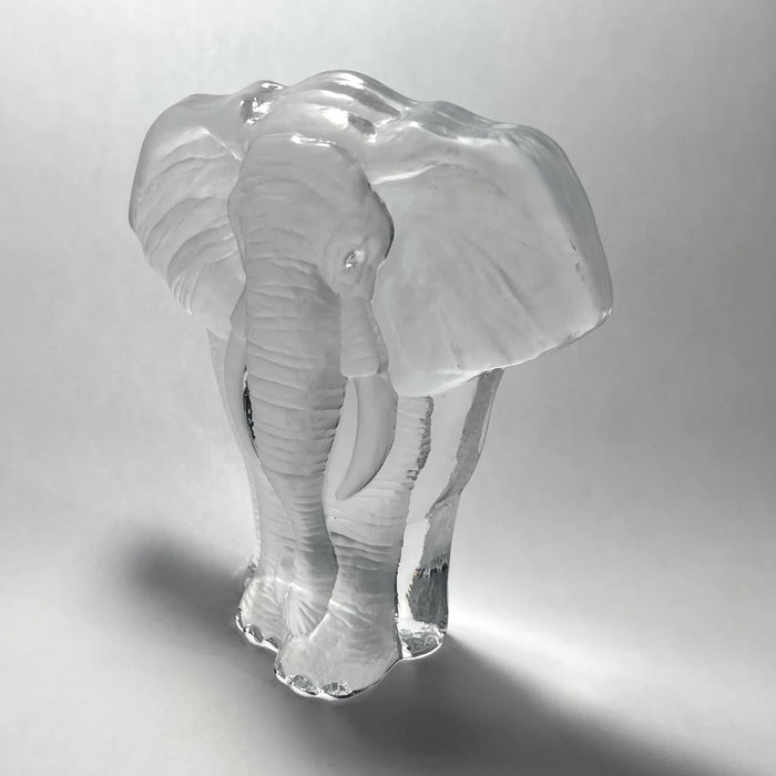 Crystal Elephant Statue