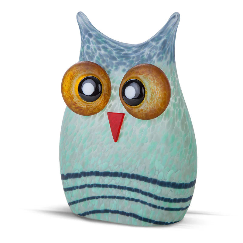 Cucu Bird Art Glass Sculpture by Borowski-Mint