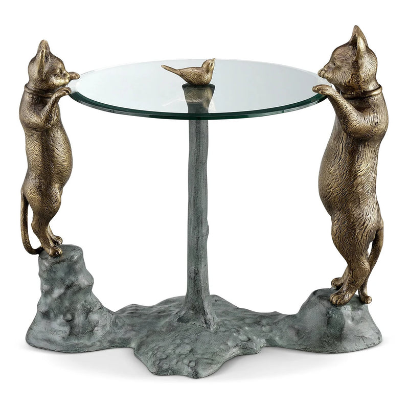 Curious Cats End Table