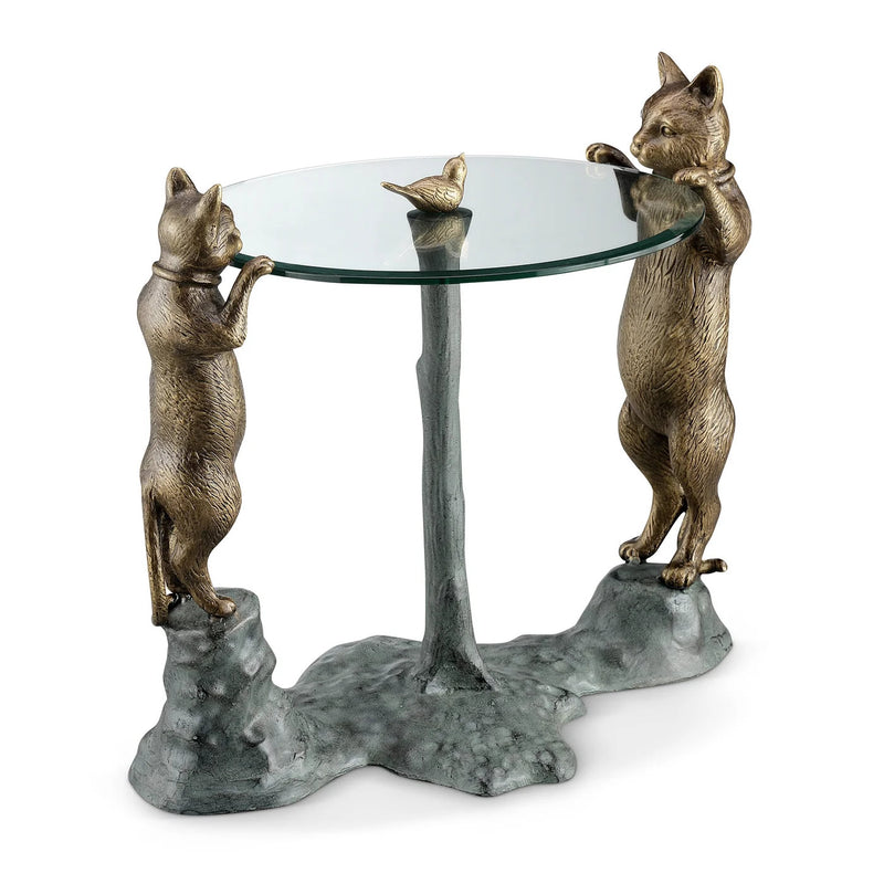 Curious Cats End Table