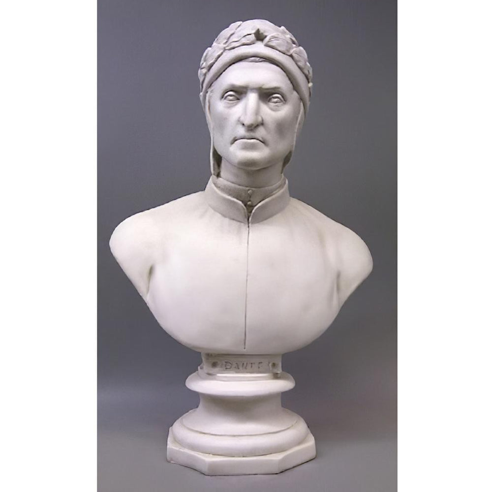 Dante Alighieri The Poet Bust-29"H — AllSculptures
