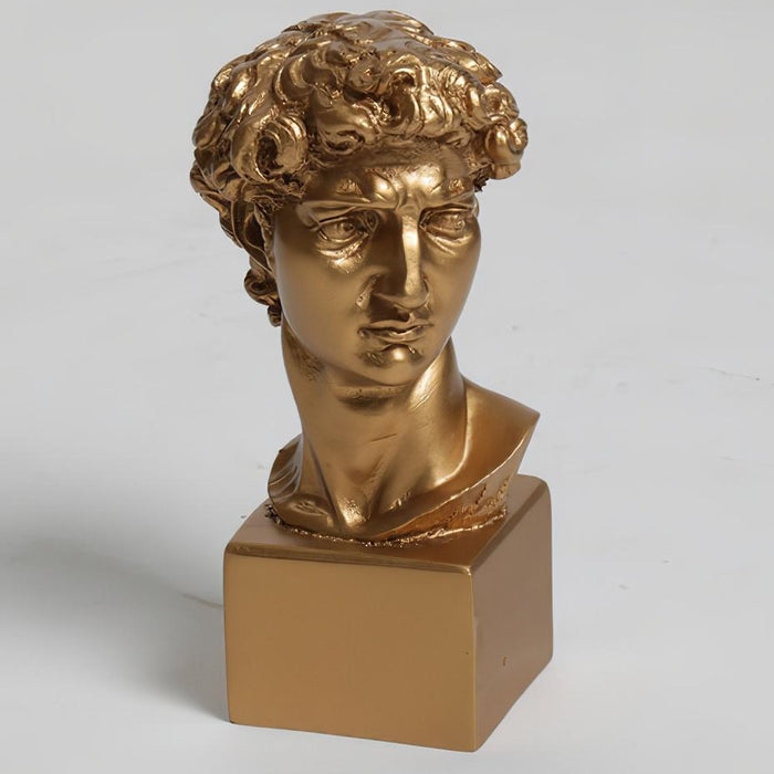 Michelangelo David Bust-9"H