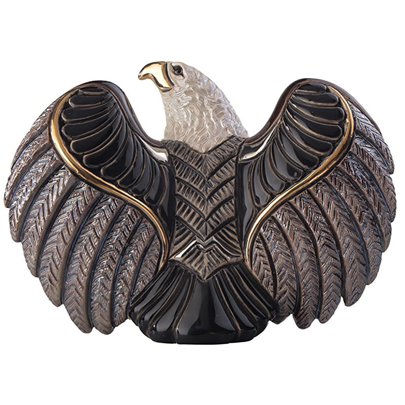 Bald Eagle Figurine-Ceramic