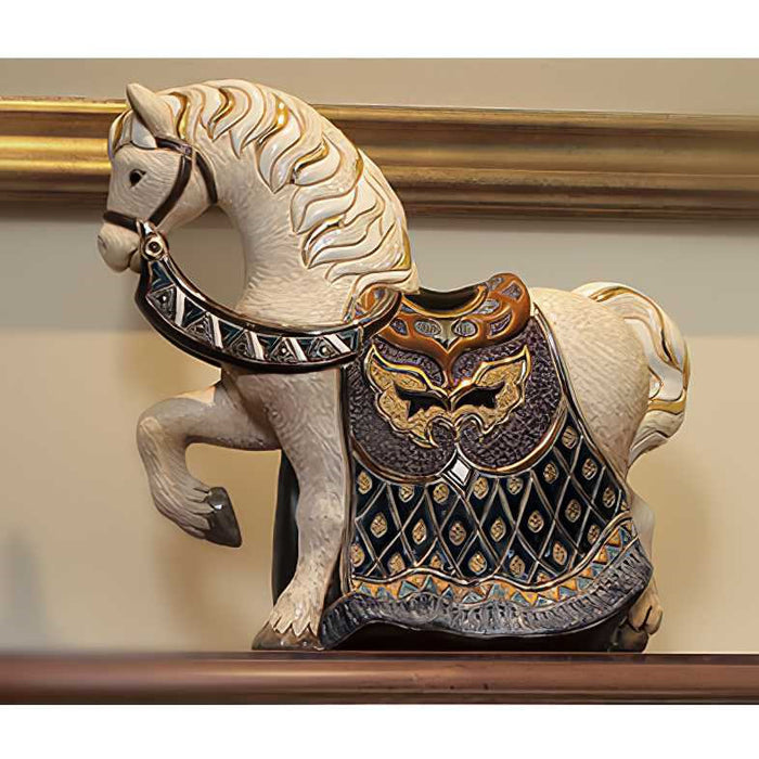 Imperial Horse Sculpture-Ceramic