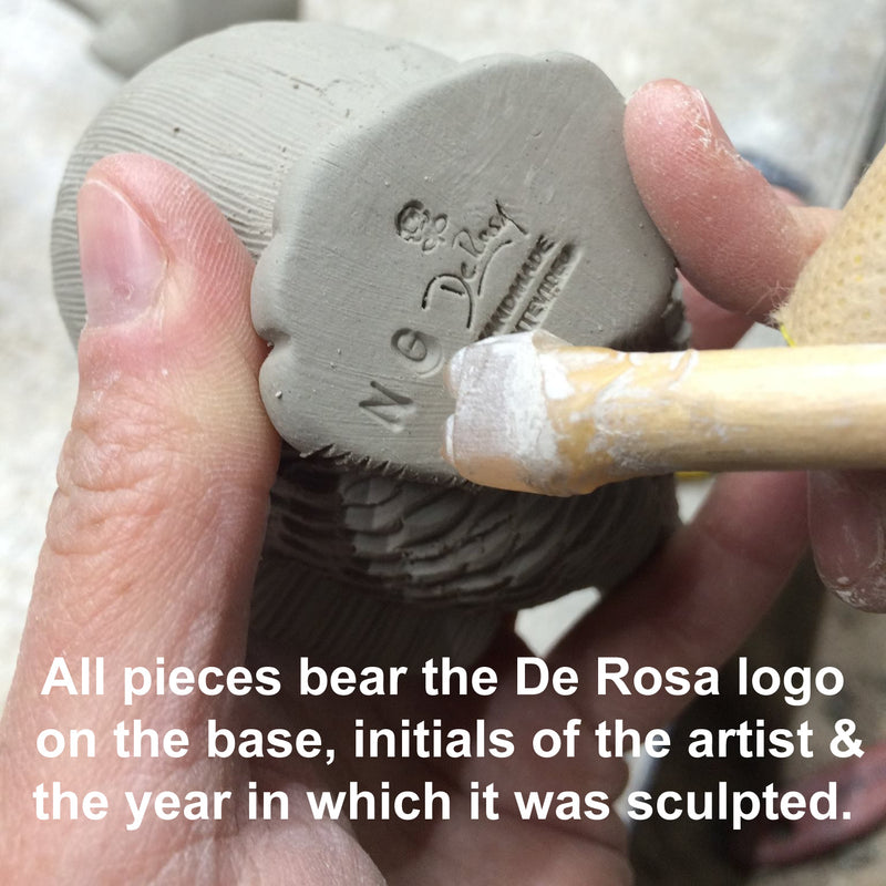 Africa Elephant Sculpture-Ceramic