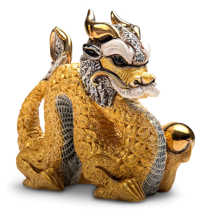 Chinese Dragon Figurine-Ceramic