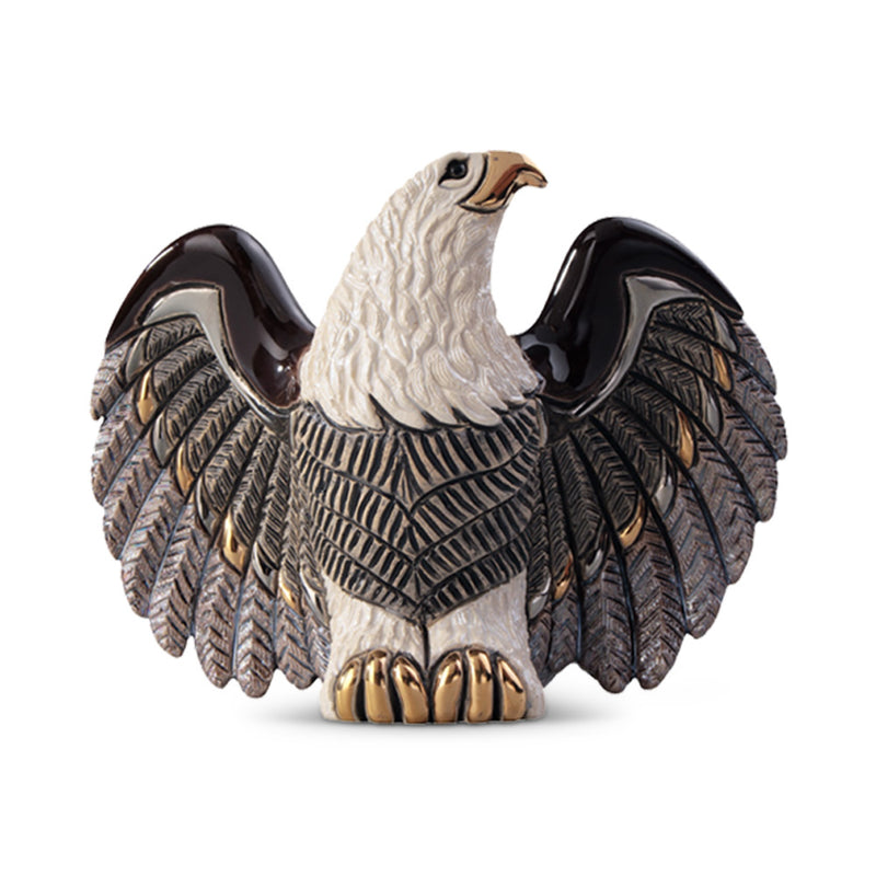 Bald Eagle Figurine-Ceramic