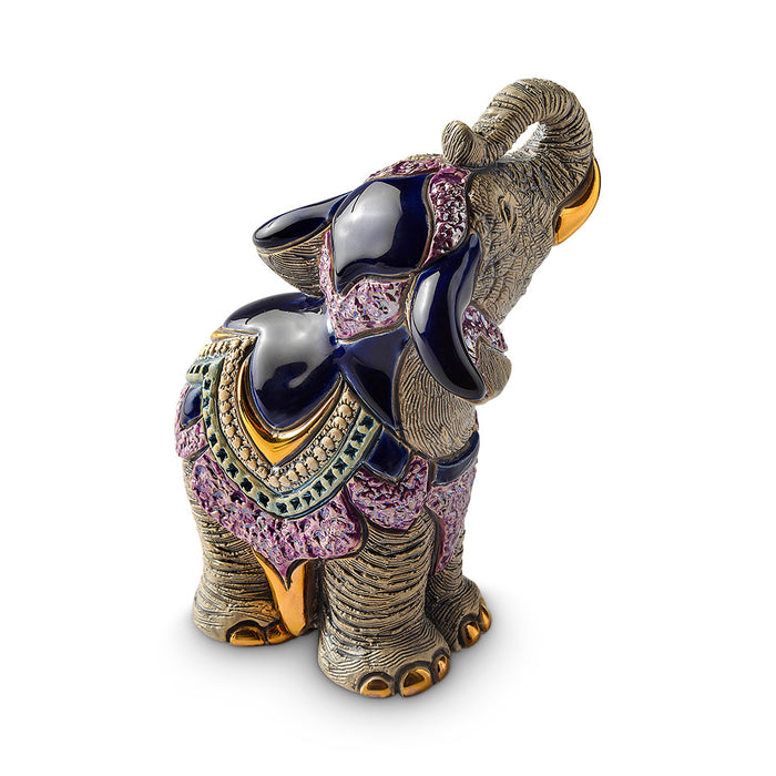 Indian Elephant Figurine-Ceramic
