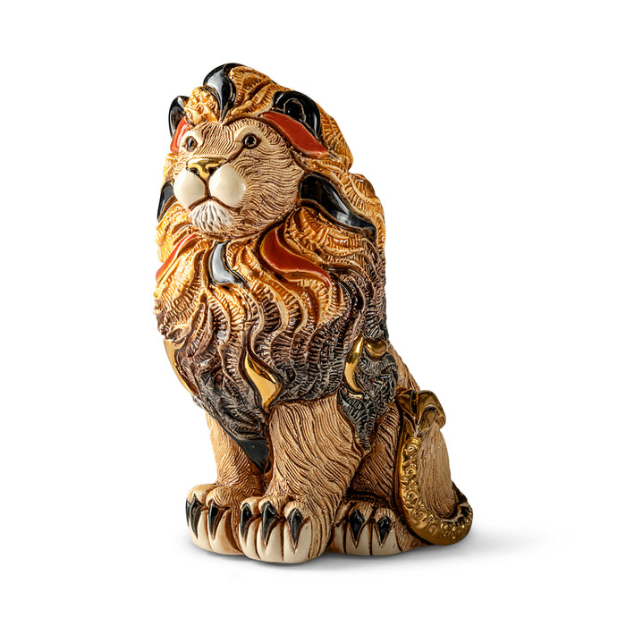 Lion King of the Jungle Figurine-Ceramic