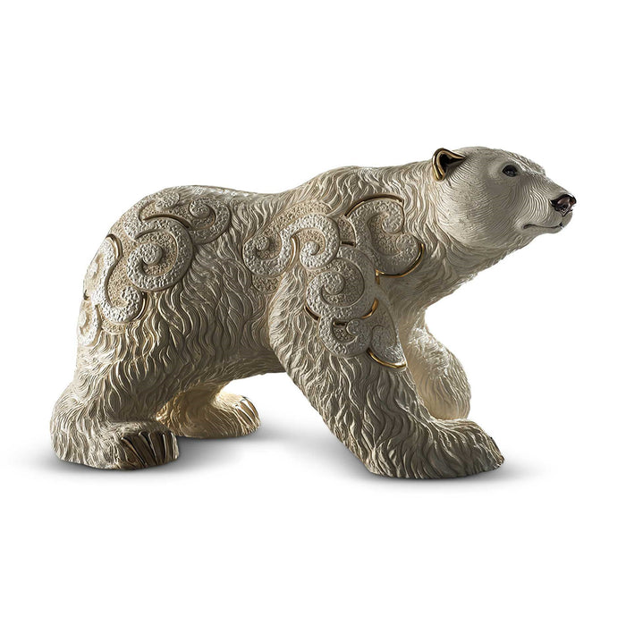 De Rosa Polar Bear Sculpture-Ceramic