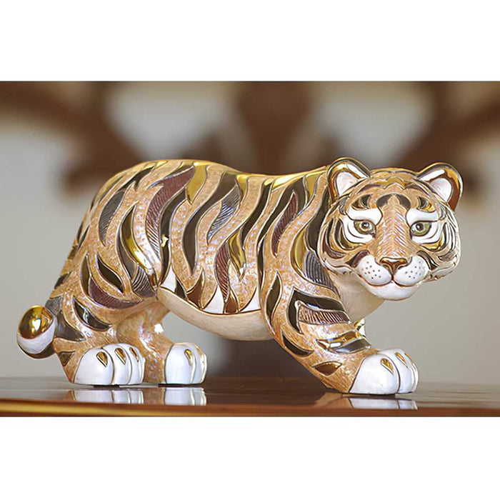 De Rosa Tiger Sculpture-Ceramic