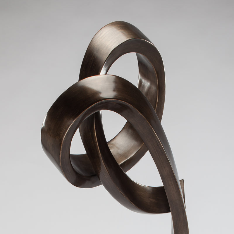 Divine Modern Floor Sculpture-Bronze