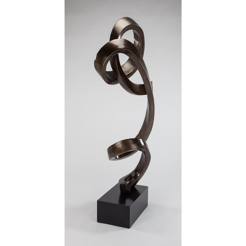 Divine Modern Floor Sculpture-Bronze