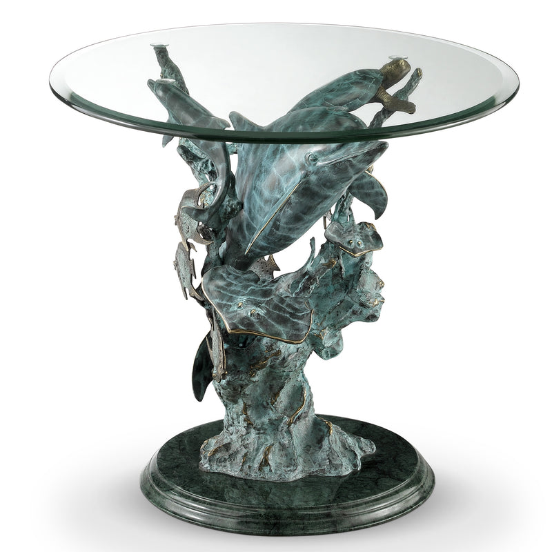 Dolphin Seaworld End Table