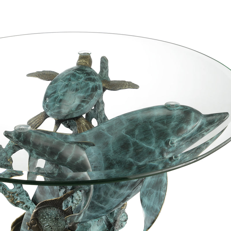 Dolphin Seaworld End Table