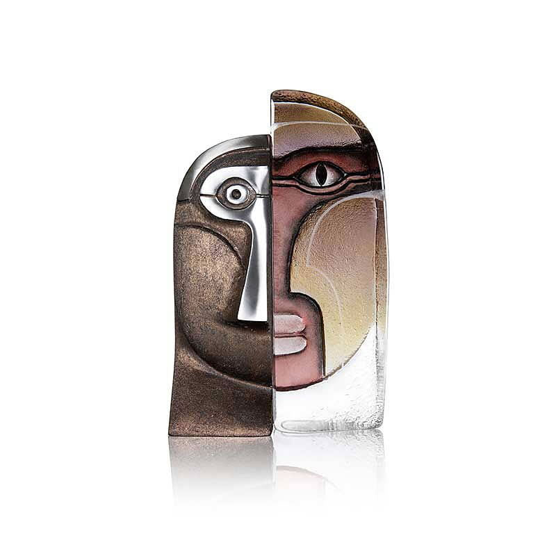 Duo Modern Crystal Sculpture-Limited Edition
