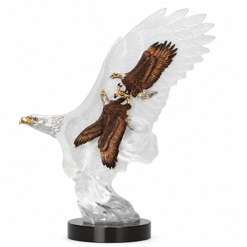Leading The Way Eagle Sculpture by Kitty Cantrell