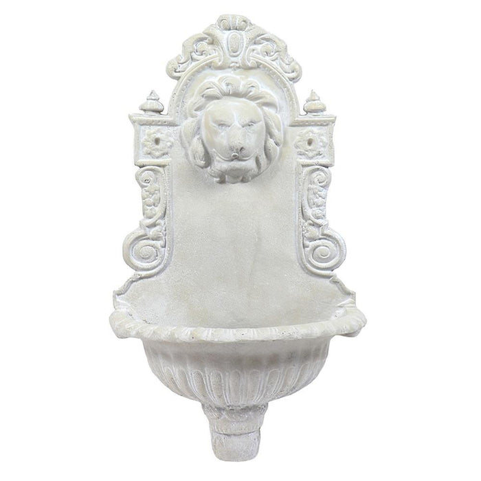 English Lion Head Wall Fountain
