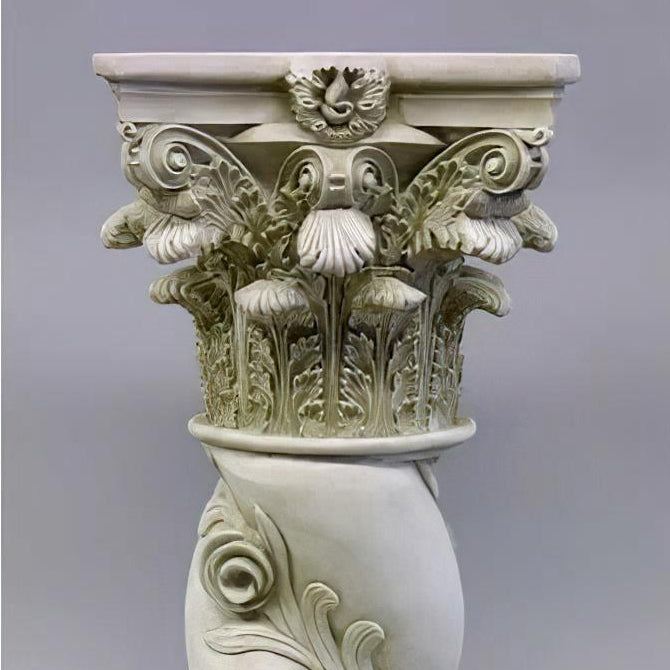 English Rose Twisted Pedestal-39"H