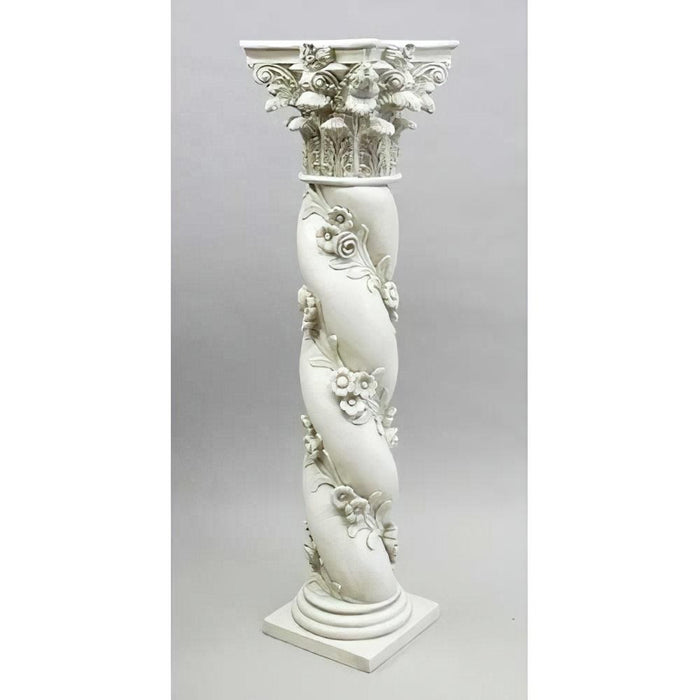 English Rose Twisted Pedestal-39"H