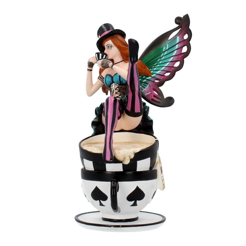 Hatter with Teacup Fairy Statue